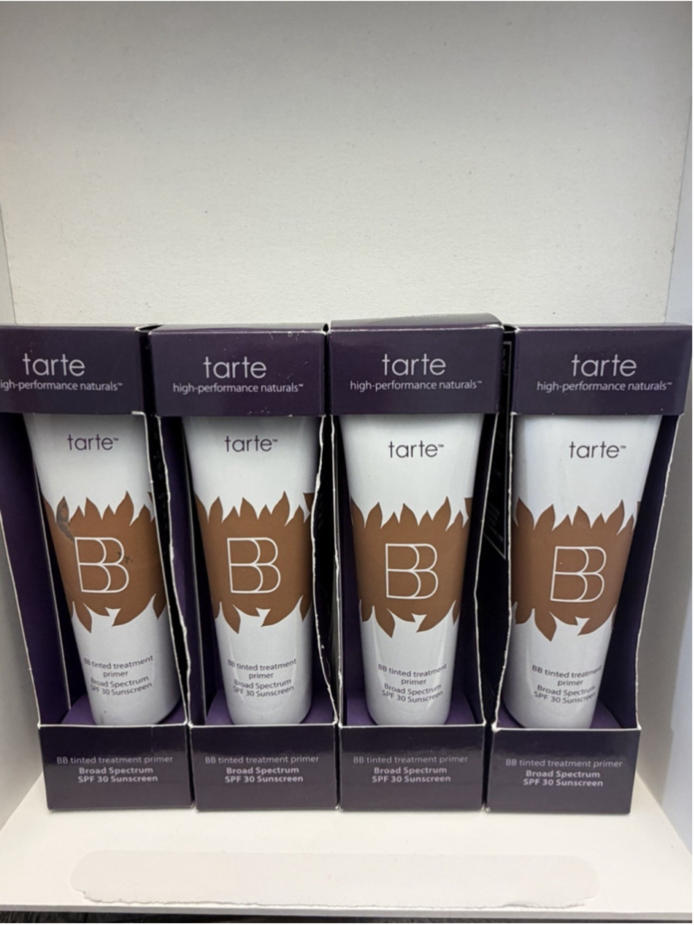 Tarte BB Tinted Treatment Primer SPF 30 Deep Lot of 4 New Expired 2023